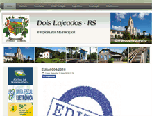 Tablet Screenshot of doislajeadosrs.com.br